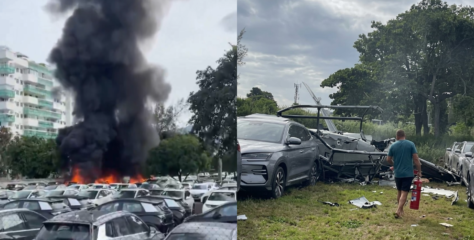 Colisión de helicópteros en Río de Janeiro deja seis muertos