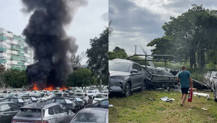 Colisión de helicópteros en Río de Janeiro deja seis muertos