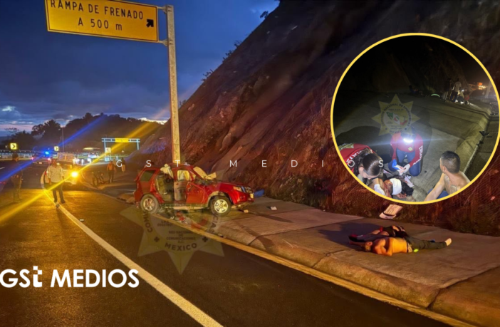 Accidente fatal en la autopista Compostela - Las Varas deja 2 muertos y 5 lesionados