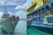 Buque de la Marina choca contra embarcación en Isla Mujeres