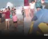 Ola gigante deja ocho lesionados en el malecón de Punta Pérula