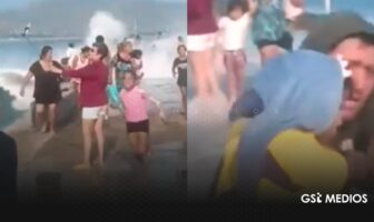 Ola gigante deja ocho lesionados en el malecón de Punta Pérula