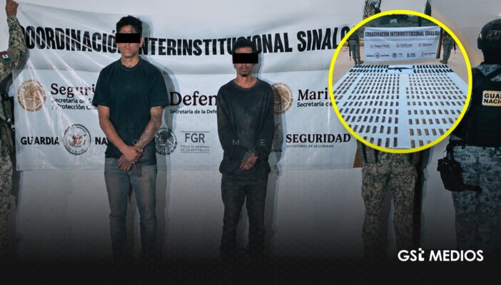 Sinaloa: detienen a 11 presuntos integrantes del crimen organizado y aseguran arsenal