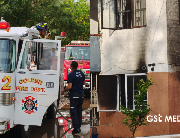 Incendio consume departamento en Aralias; no hay lesionados