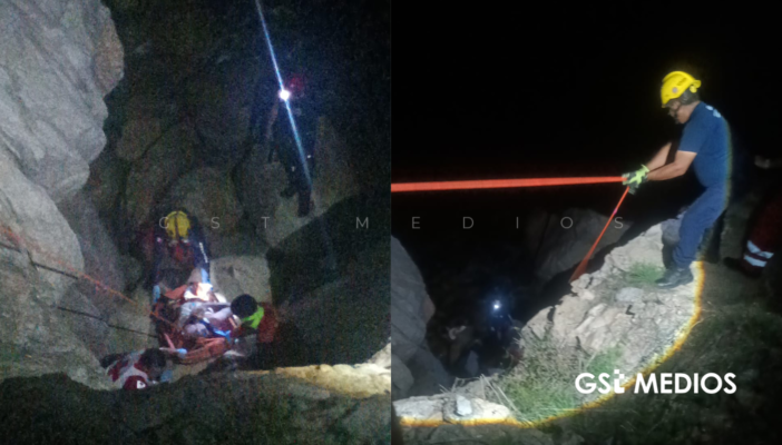 Rescatan a hombre tras caer en zona de acantilado en Conchas Chinas