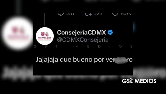 Consejería Jurídica de la CDMX responde publicación con insulto en su cuenta; lo atribuye a hackeo