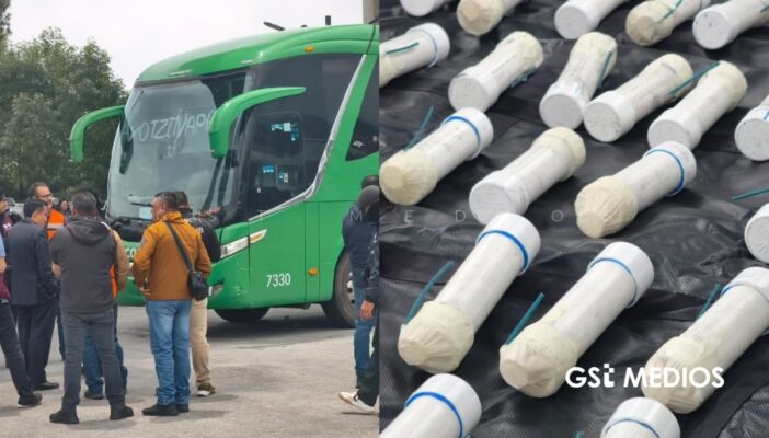 Aseguran 59 artefactos explosivos tras operativo a caravana de CNTE en CDMX