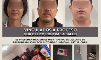 Vinculan a proceso a tres personas por delitos contra la salud en Nayarit
