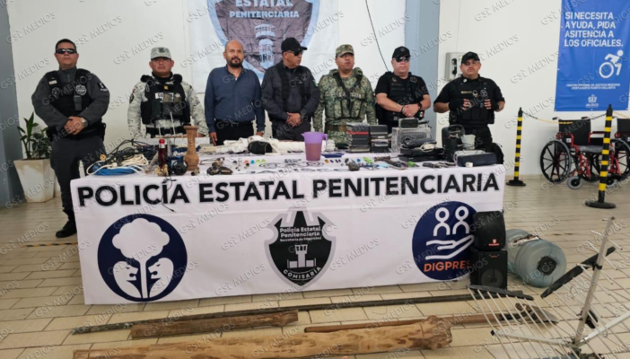 Aseguran droga y objetos prohibidos tras revisión en el Ceinjure de Puerto Vallarta