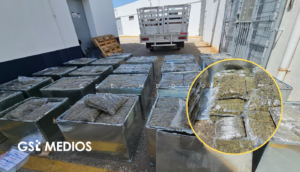 Decomisan 600 kilos de marihuana oculta en equipos de aire acondicionado en Tabasco