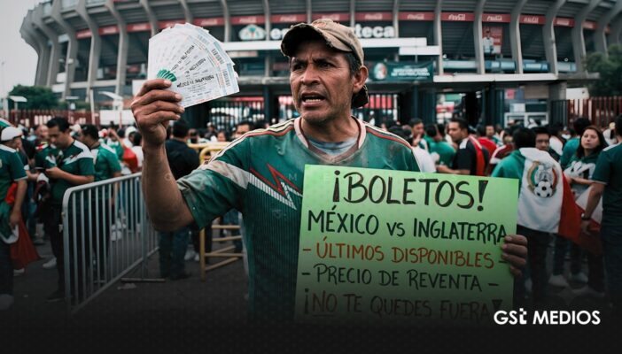 Boletos para México vs Inglaterra se disparan en reventa hasta en 2.3 millones de pesos