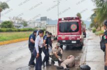 Motociclista lesionado tras derrapar frente al hotel Buenaventura