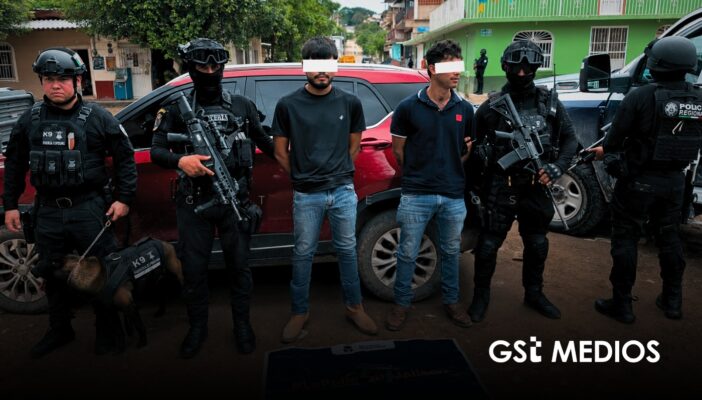 Detienen a dos sujetos con arma de fuego en Vallarta