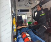 Motociclista con fractura en pierna tras choque con camioneta en Aralias II