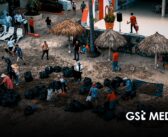 Sargazo sorprende a turistas y habitantes en playas de Guayabitos