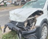 Brutal impacto entre dos vehículos a la altura del Puente de ‘Los Milagros’