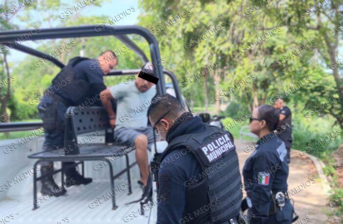 Detienen a sujeto por presunto exhibicionismo y acoso en el Parque Lineal