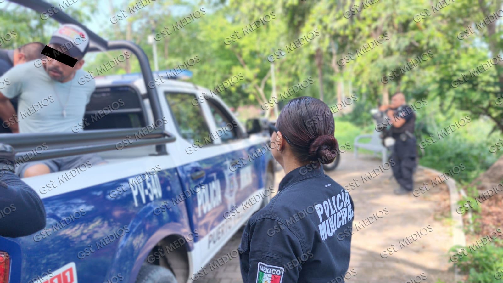 Detienen a sujeto por presunto exhibicionismo y acoso en el Parque Lineal