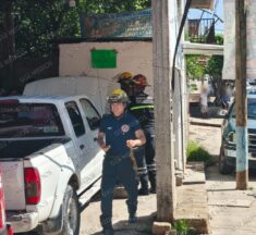 Explosión en taller de aires acondicionados deja un trabajador lesionado en Lomas del Calvario