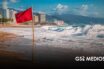 Piden precaución en playas de Puerto Vallarta por oleaje de hasta 2 metros
