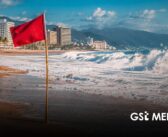 Piden precaución en playas de Puerto Vallarta por oleaje de hasta 2 metros