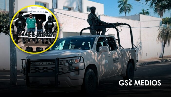 Caen “El 20” y “El Gabito” operadores del Cártel de Sinaloa