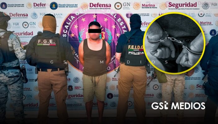 Detienen a excomisario vinculado a “Los Ardillos” por secuestro de funcionarios en Guerrero