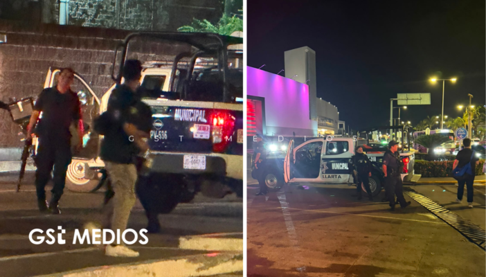 Falso reporte de robo a mano armada moviliza a la policía en Galerías Vallarta