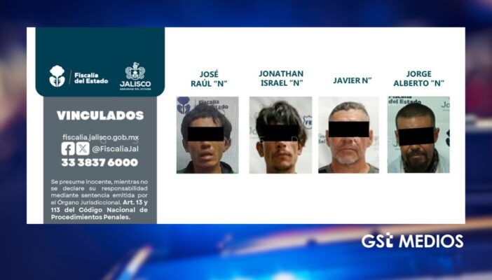Vinculan a proceso a cuatro personas por robos en la ZMG; tres fueron detenidas en flagrancia