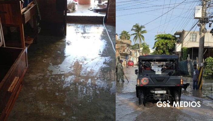 Protección Civil de Puerto Vallarta continúa atendiendo afectaciones por lluvias
