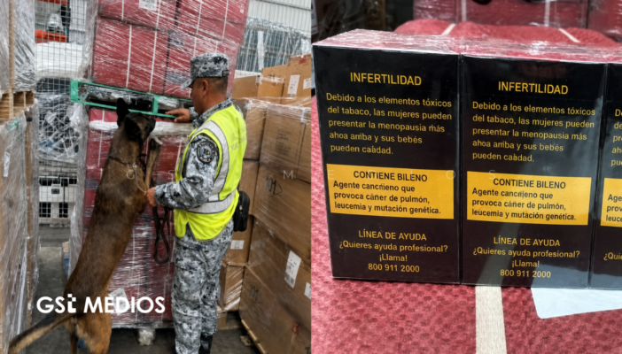 De Bélgica al AIFA: decomisan 84 mil cigarrillos apócrifos en operativo aduanero