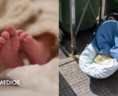 Madre abandona a su bebé de un mes en una banqueta durante una pelea con su pareja