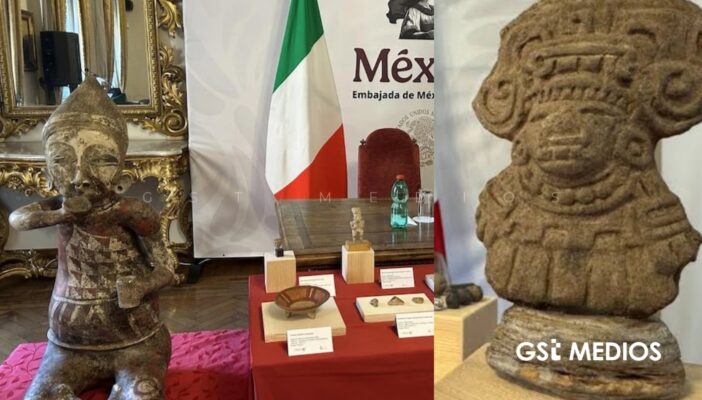 Italia devuelve 27 piezas arqueológicas y precolombinas a México