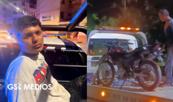 Movilización por presuntas detonaciones termina con motociclista detenido en La Aurora