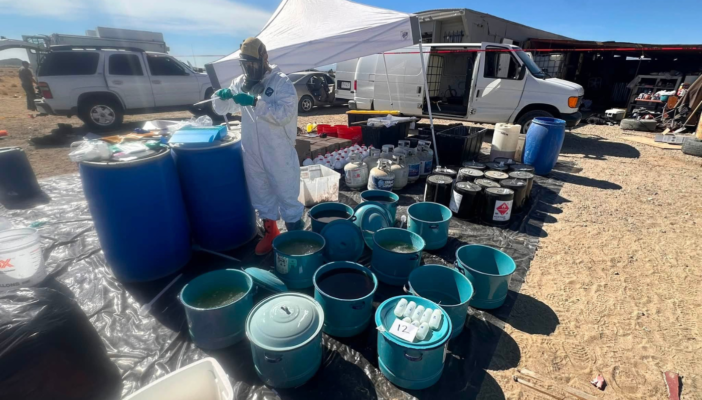 Laboratorio clandestino ligado al Cártel de Sinaloa es desmantelado en Los Ángeles