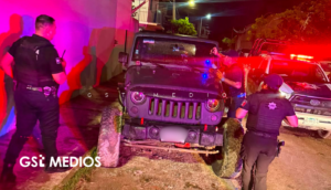 Recuperan Jeep robado en Puerto Vallarta; dueño señala a un conocido