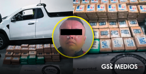 Decomisan 217 kilos de droga ocultos en una camioneta sobre la carretera México-Cuernavaca