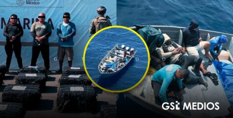 Marina asegura 4.4 toneladas de presunta cocaína en operativos en tres estados