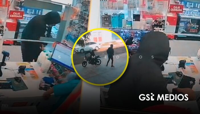 Asalto a mano armada en Kiosko de Las Juntas; se llevan caja registradora