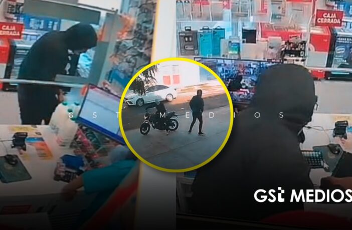 Asalto a mano armada en Kiosko de Las Juntas; se llevan caja registradora