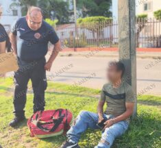 Motociclista huye tras atropellar a un hombre en la avenida Prisciliano Sánchez