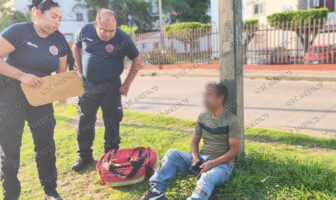 Motociclista huye tras atropellar a un hombre en la avenida Prisciliano Sánchez