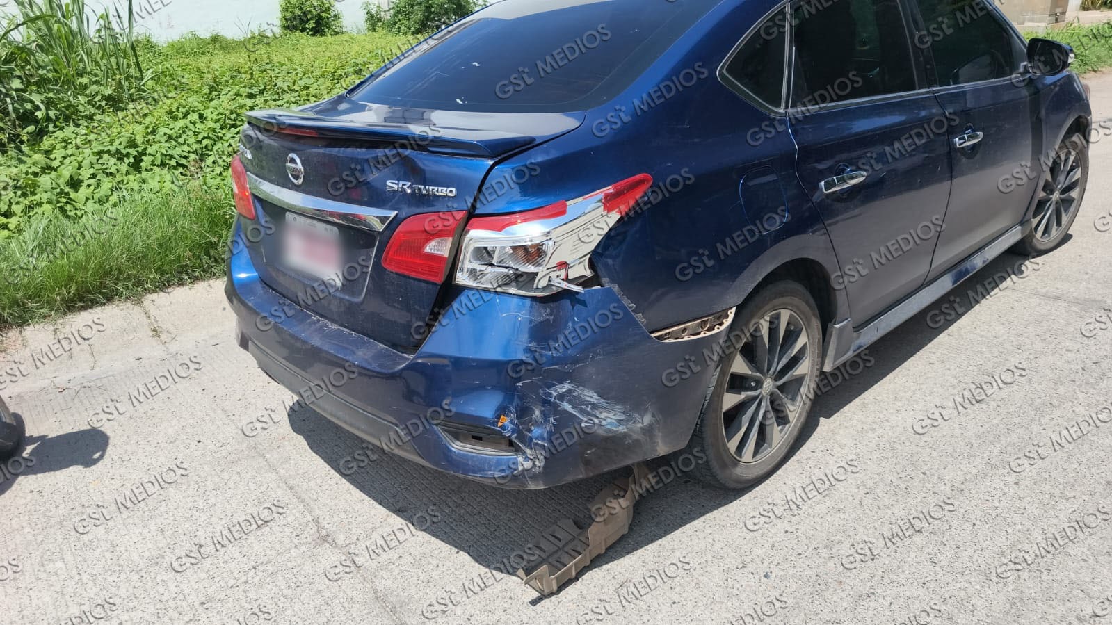 Motociclista resulta lesionado tras choque en Fluvial Vallarta