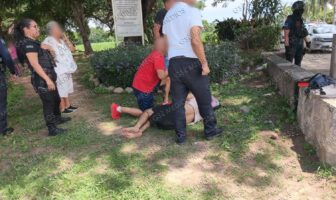 Motociclista resulta lesionado tras choque en Fluvial Vallarta