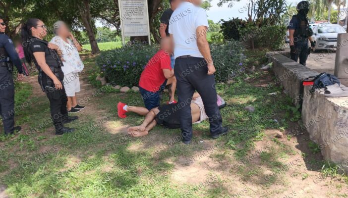 Motociclista resulta lesionado tras choque en Fluvial Vallarta