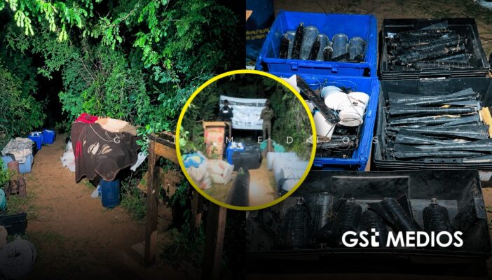 Más de 300 explosivos y 4 vehículos blindados fueron decomisados en Sinaloa