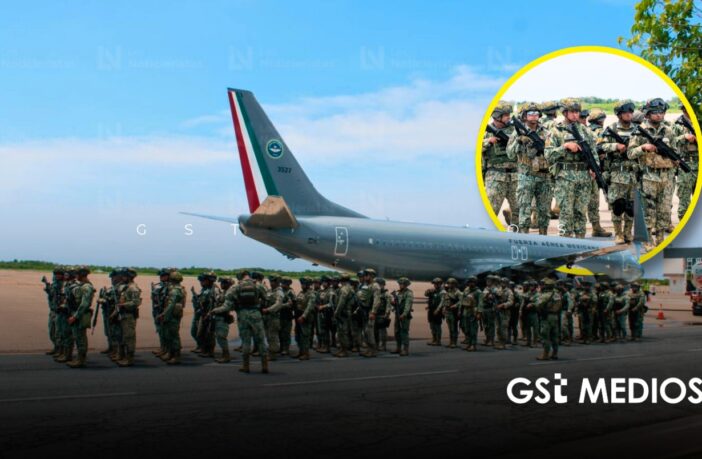Sheinbaum envía 300 militares más a Sinaloa para reforzar la seguridad