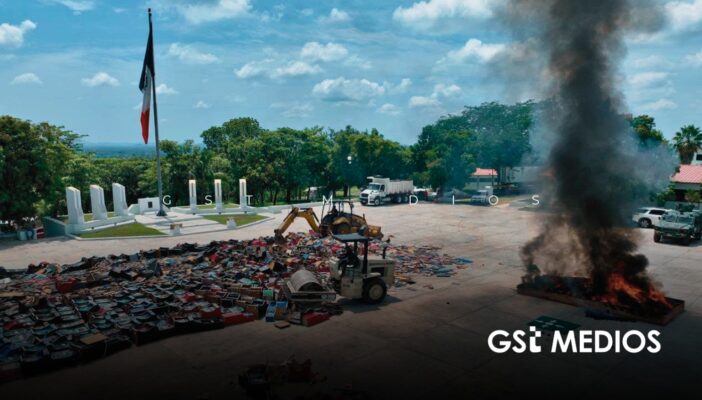 Destruyen narcóticos y objetos asegurados durante operativos