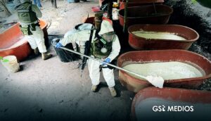Desmantelan narcolaboratorio en Michoacán y aseguran casi 2 toneladas de droga
