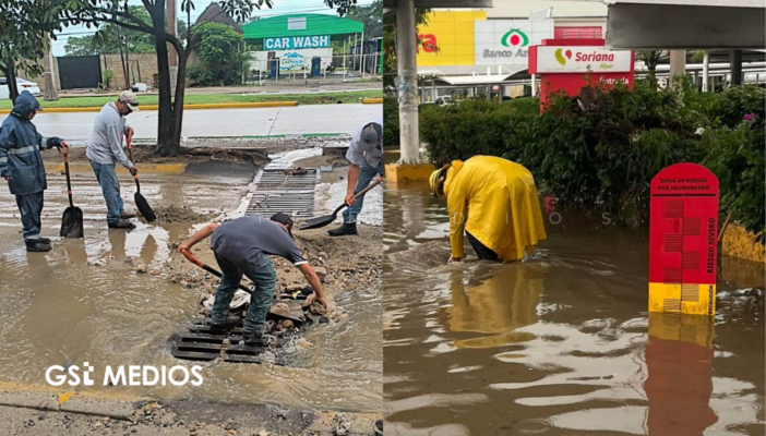 Lluvias dejan cierres y afectaciones viales en Bahía de Banderas
